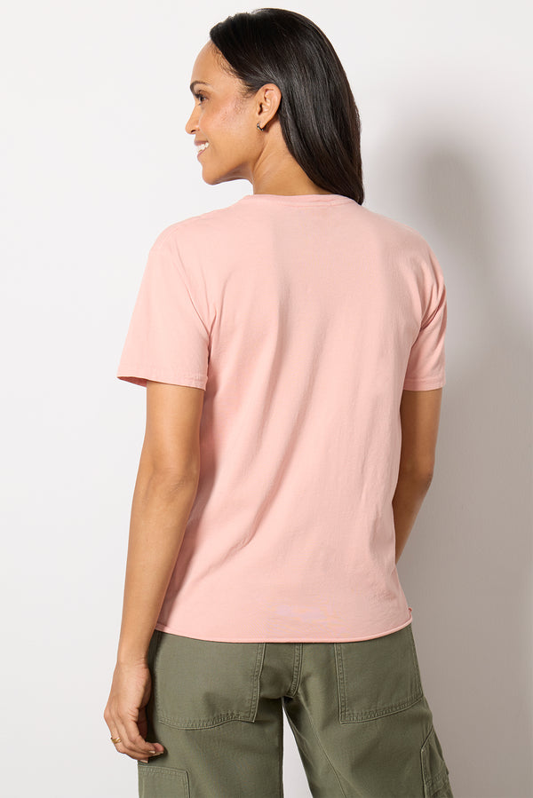 Everve Bonjour Tee Vintageapricot