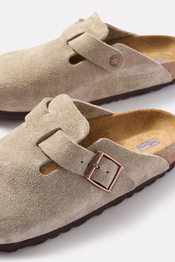 Everve Boston Clog Suedetaupe