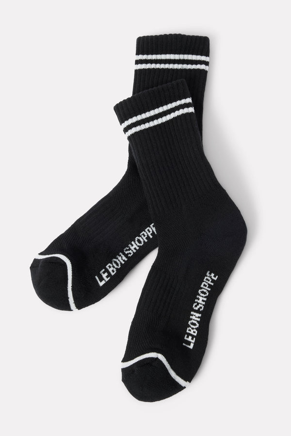 everve Boyfriend Socks Black/White