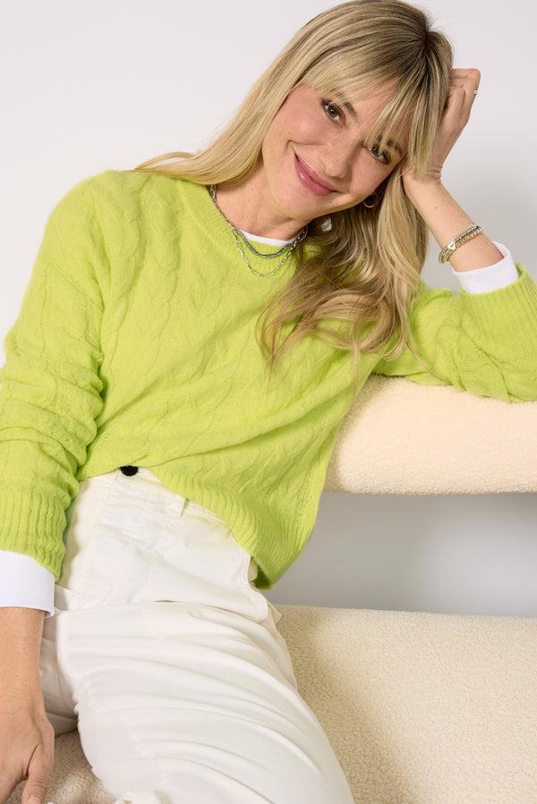 Everve Bridget Pullover Neonyellow