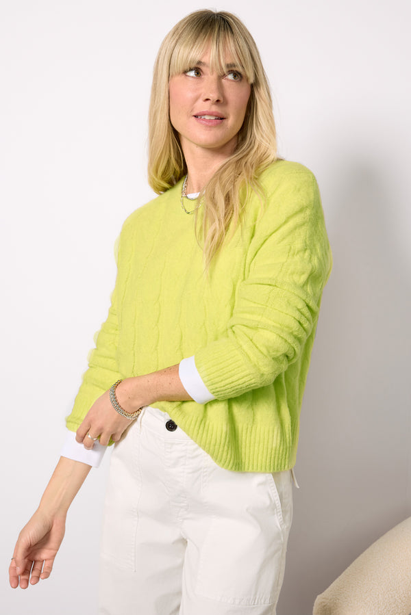 everve Bridget Pullover Neonyellow