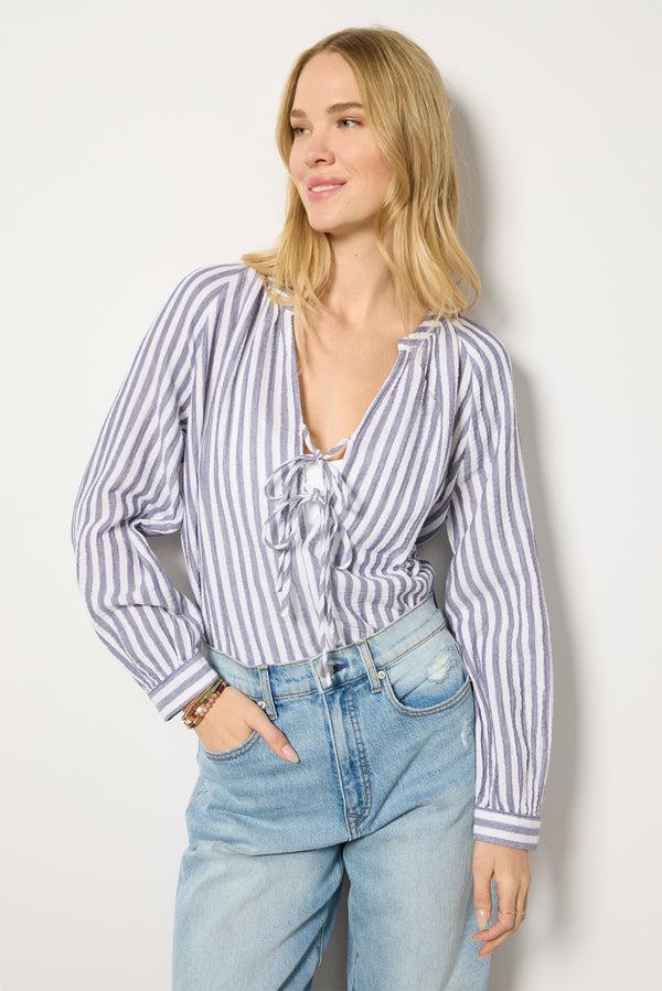 everve Brielle Blouse Admiralstripe