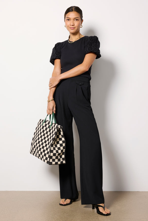 everve Brigida Pant Black