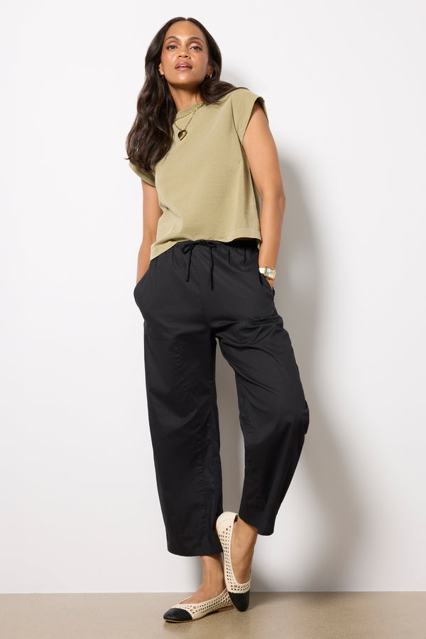 everve Bryce Cap Sleeve Tee Cholla