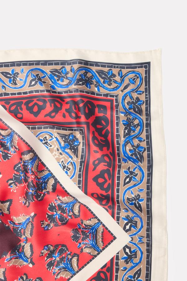 Everve Burke Block Print Bandana Multi