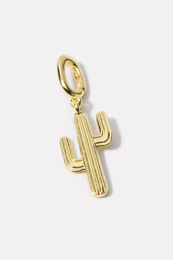 everve Cactus Parker Charm Gold