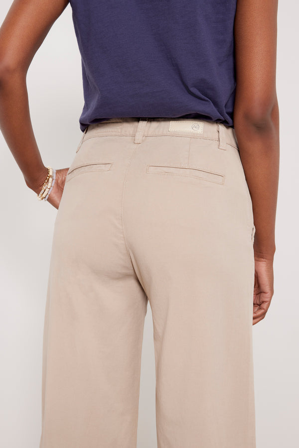Everve Caden Wide Leg Flax