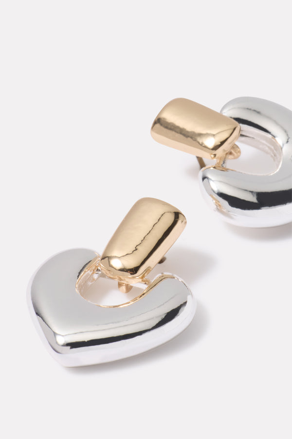 Everve Caldwell Heart Knockers Gold/Silver