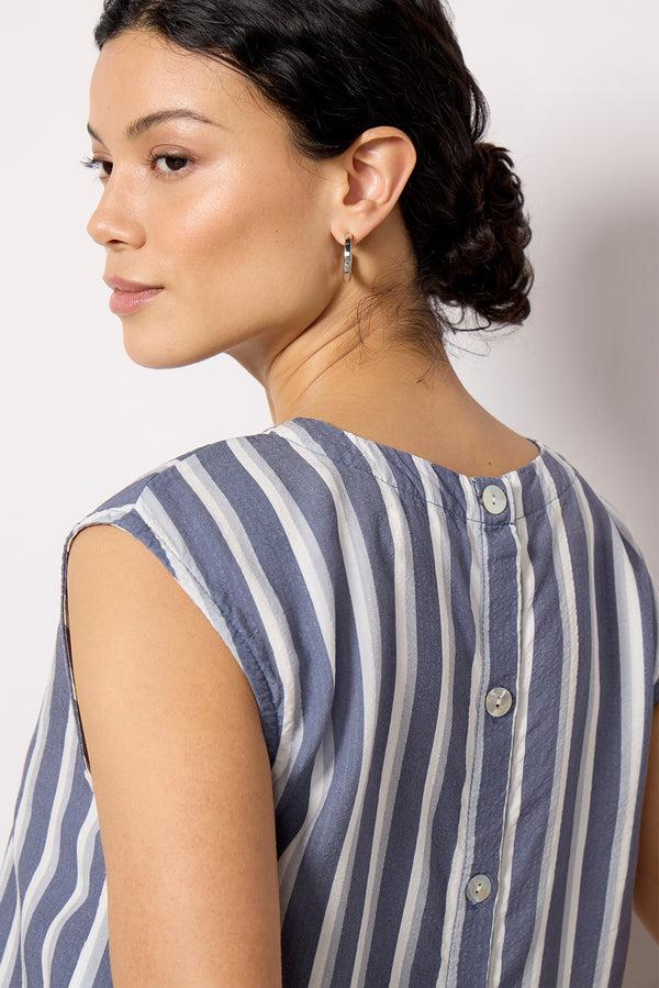 Everve Cali Stripe Shell Bluemarinastripe