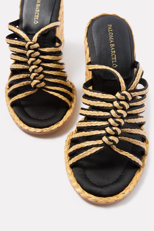 Everve Calie Wedge Black