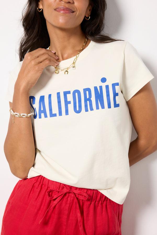 Everve Californie Classic Tee Cream