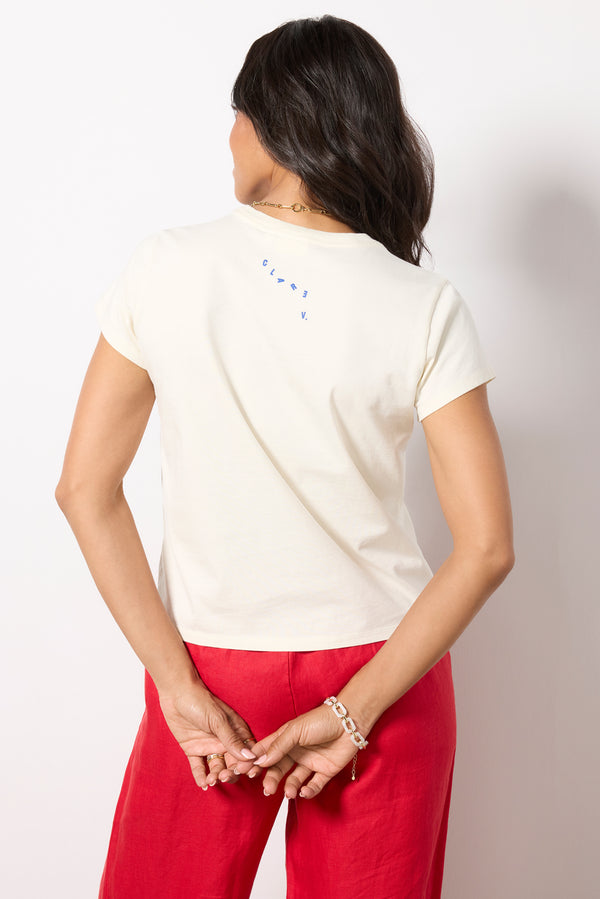 Everve Californie Classic Tee Cream