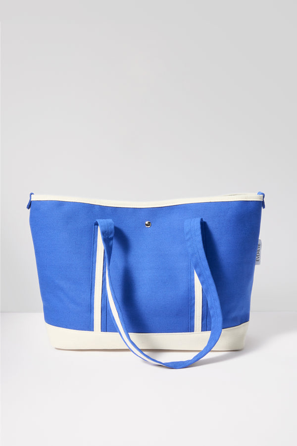 Everve Cameron Canvas Tote Bag Blue