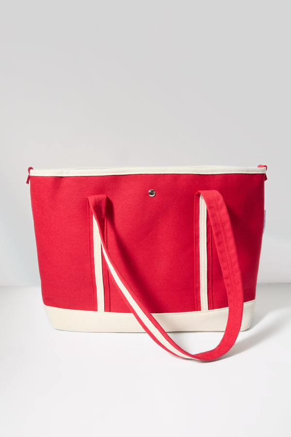 Everve Cameron Canvas Tote Bag Red