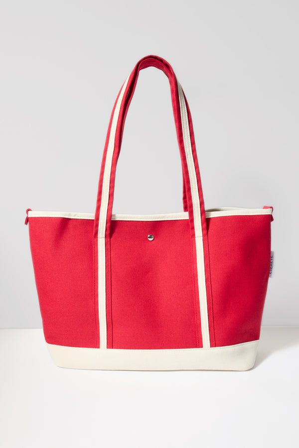everve Cameron Canvas Tote Bag Red