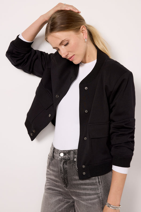 everve Camilla Bomber Black