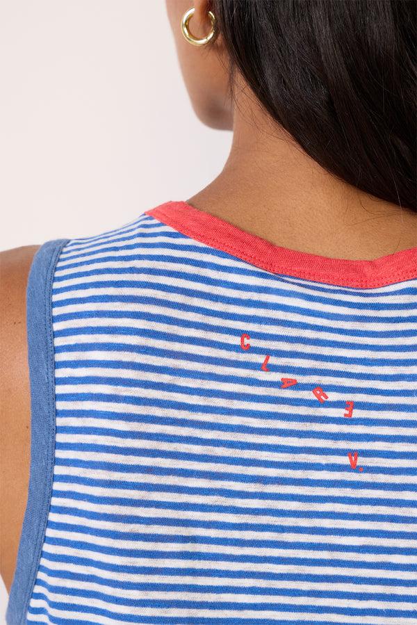 Everve Camp Fit Tank Ministripe