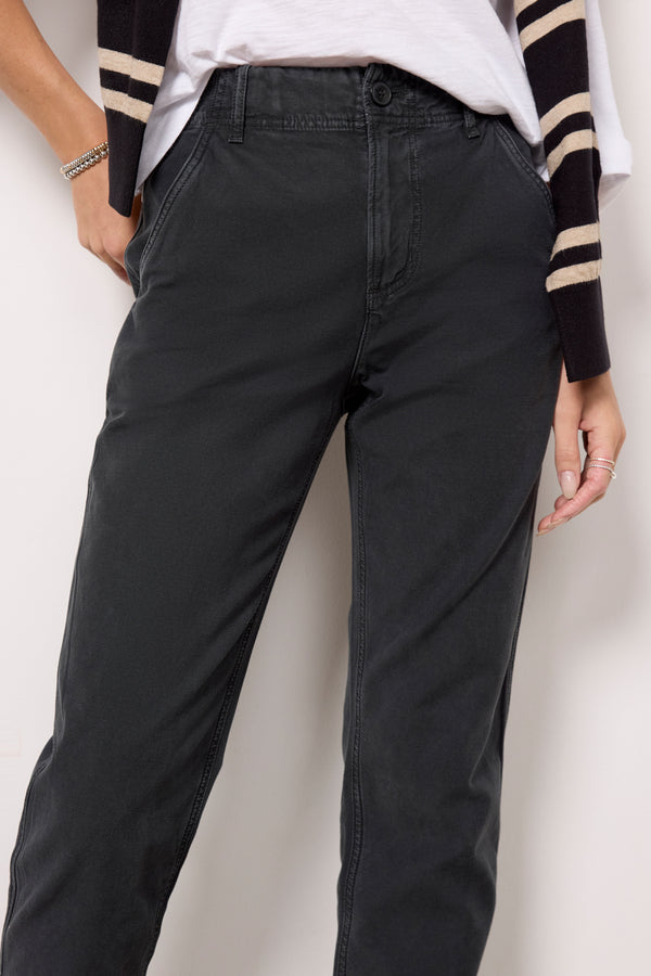 Everve Carter Utility Pant Washedblack