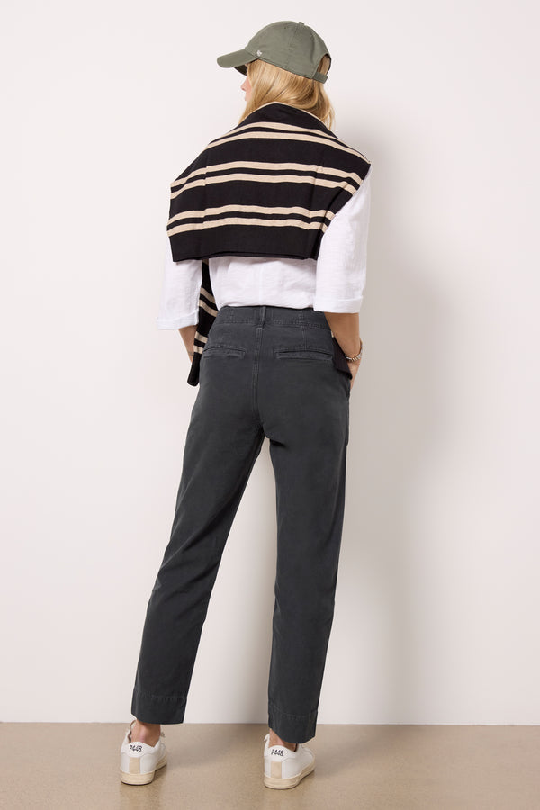 Everve Carter Utility Pant Washedblack