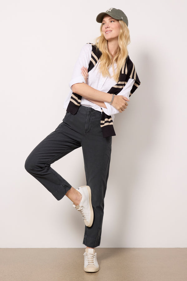 everve Carter Utility Pant Washedblack