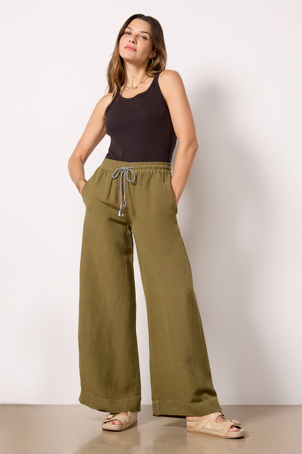 Everve Cassie Binded Tank Black