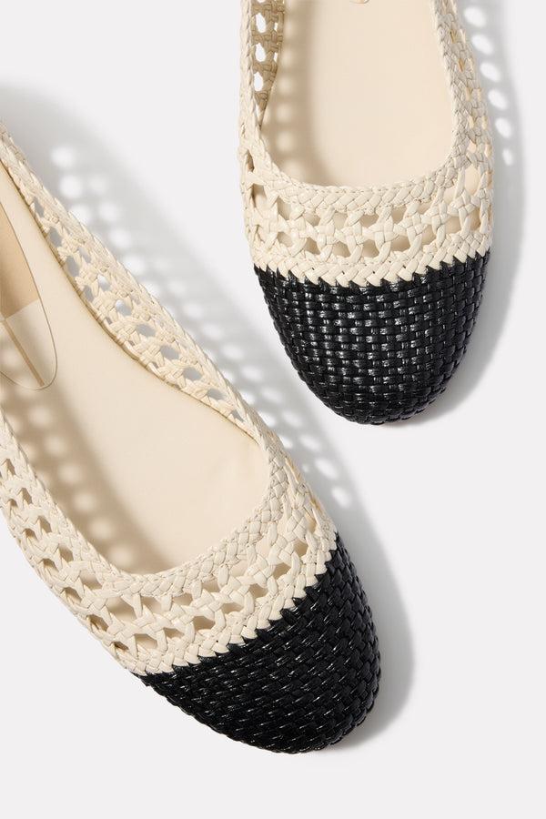 Everve Catia Flat Bone/Black