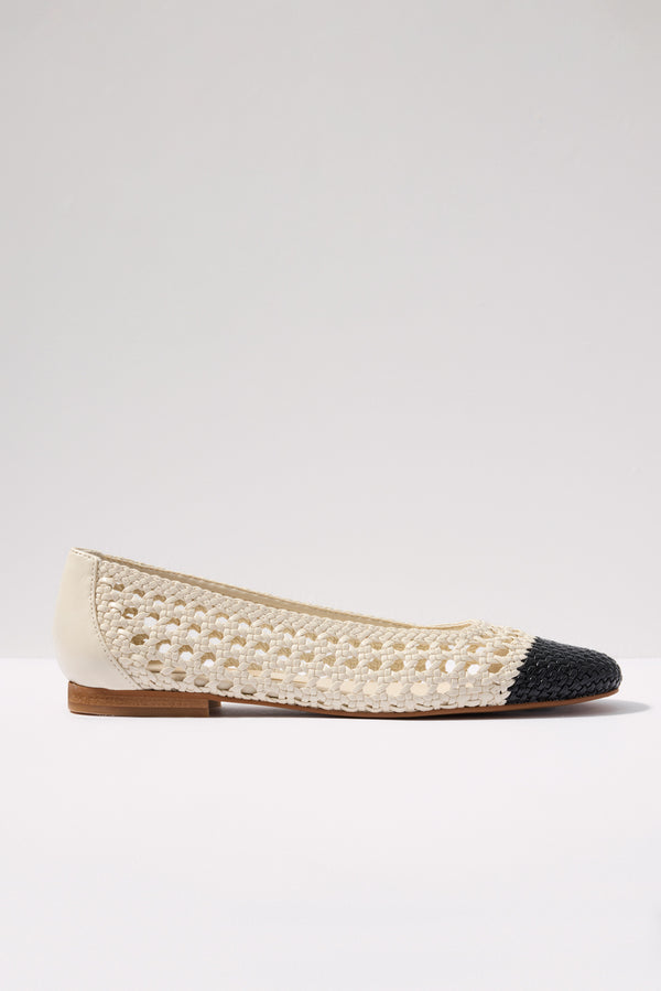 Everve Catia Flat Bone/Black