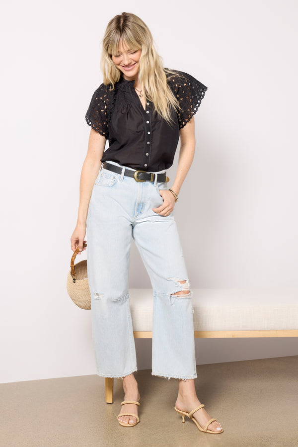 Everve Cerise Top Black