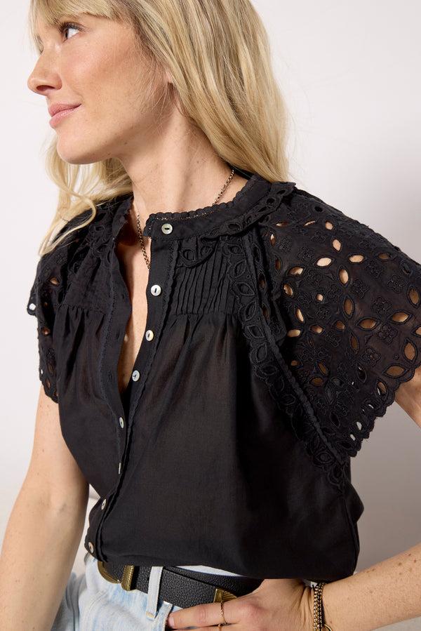 Everve Cerise Top Black