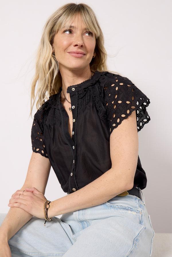 everve Cerise Top Black