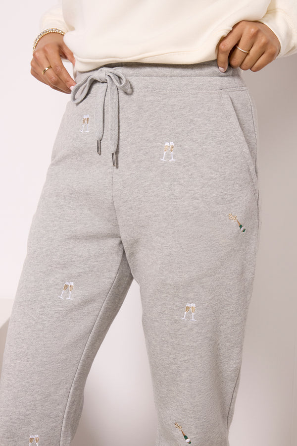 Everve Champagne Kingston Sweatpants Hgrey