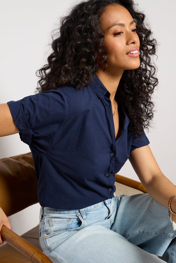 everve Channing Shirt Navy