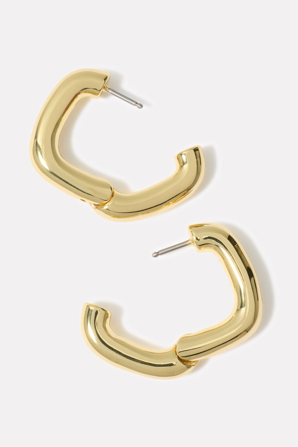 everve Charlie Hoops Gold