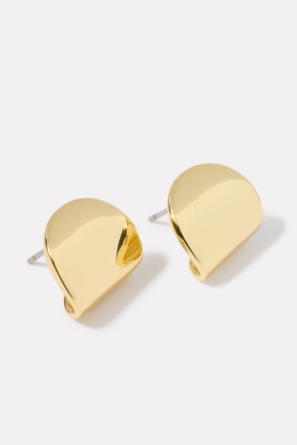 Everve Charlie Wrap Studs Gold