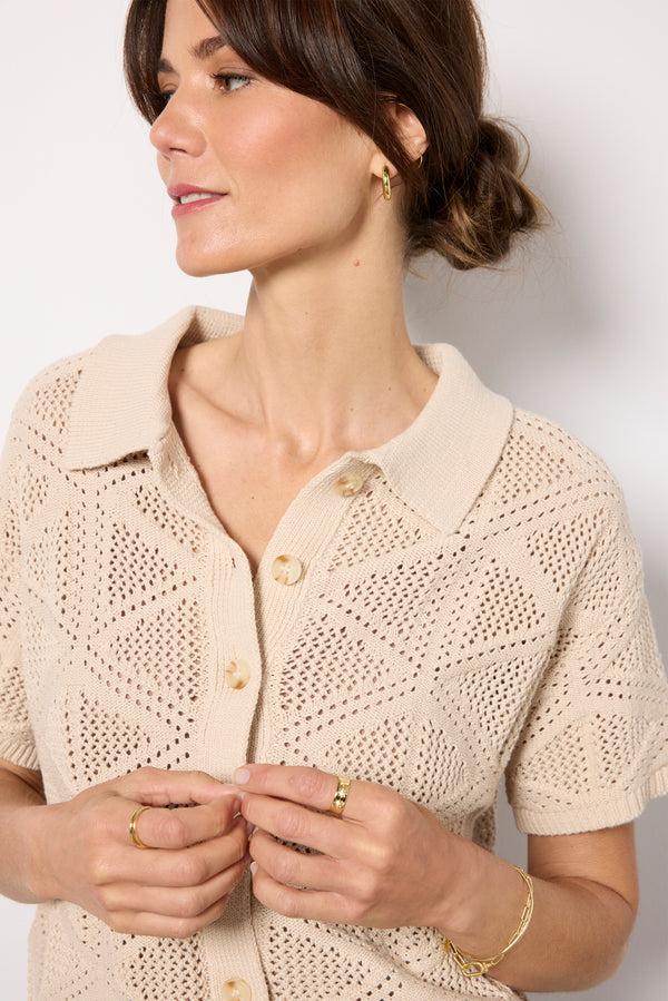 Everve Chase Pullover Tan