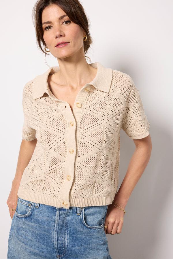 Everve Chase Pullover Tan