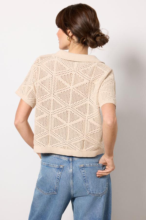 Everve Chase Pullover Tan