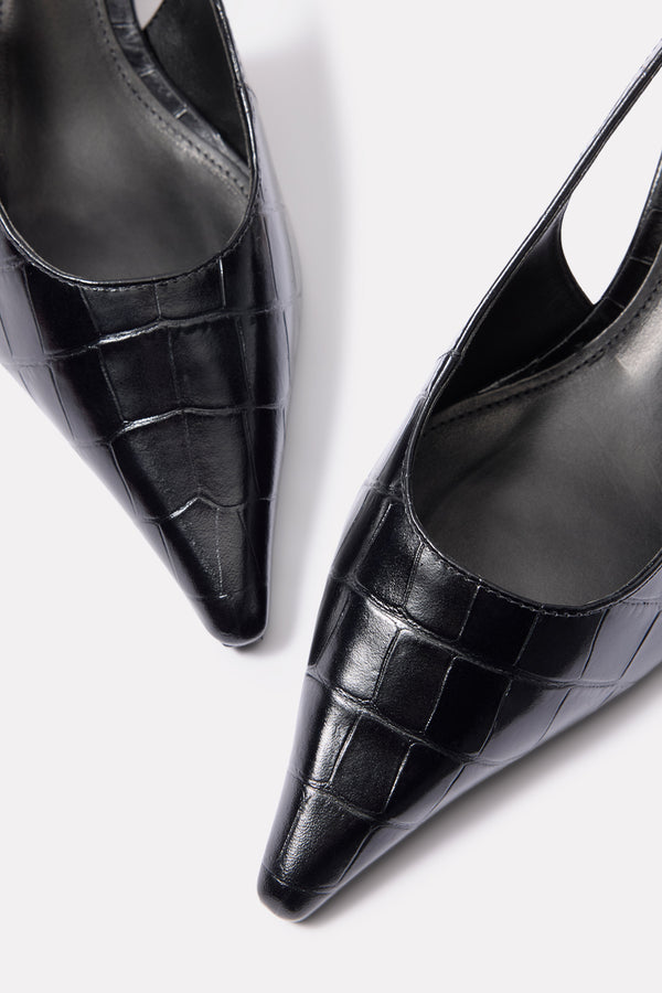 Everve Ciara Pump Mid Black