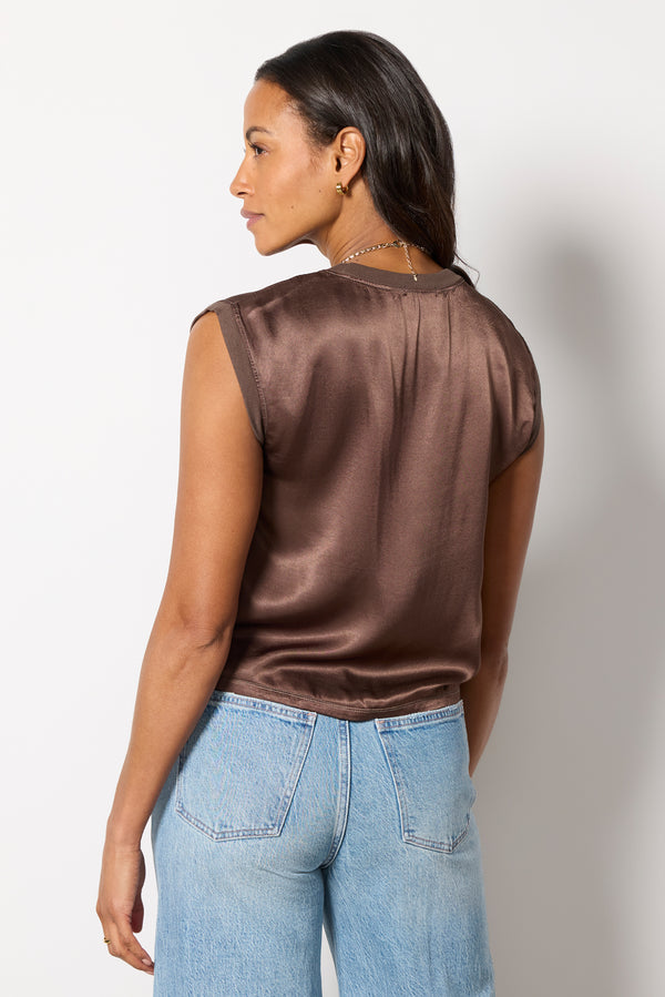 Everve City Nights Muscle Tank Chocolate