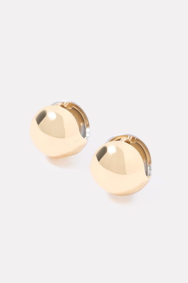 Everve Clark Two Tone Earrings Gold/Silver
