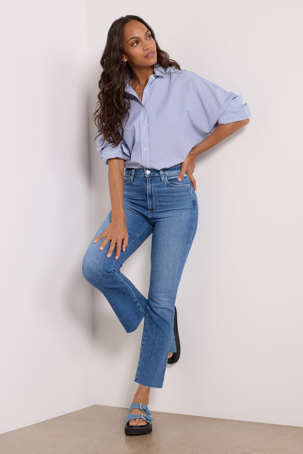 everve Claudine w/ Raw hem Flamencodistressed