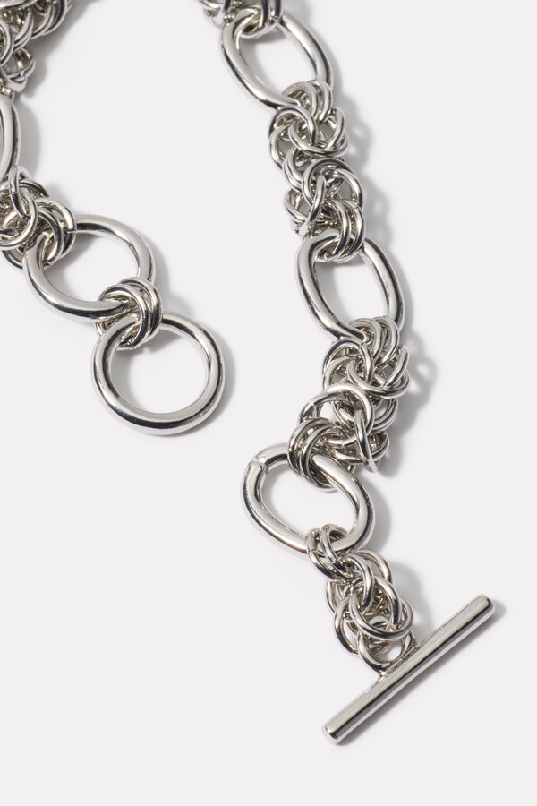 Everve Clayton Link Bracelet Silver