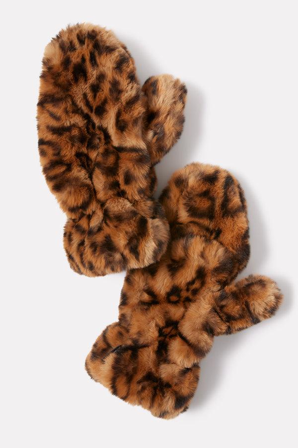 everve Coco Leopard Gloves Leopard