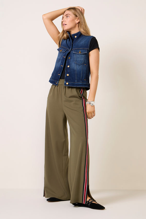 everve Connor Denim Vest Mediumwash