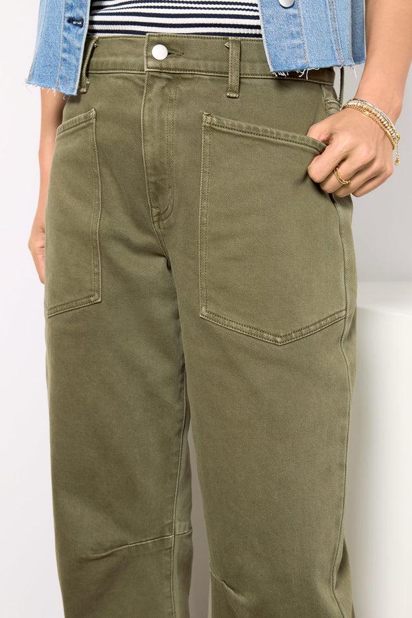 Everve Cora Pant Olive