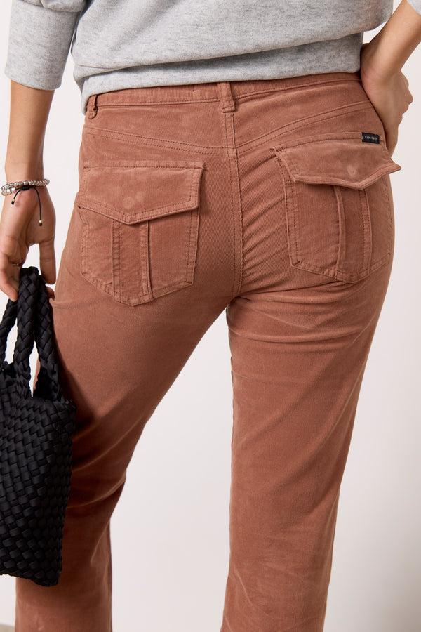 Everve Corduroy Hayden Bootcut Rawhide