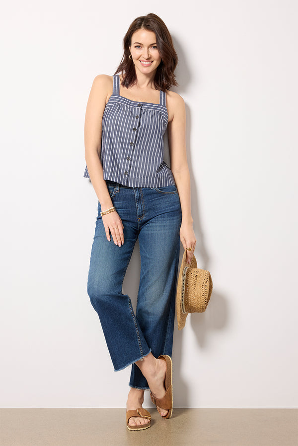 everve Crop Wide Leg Chevelle