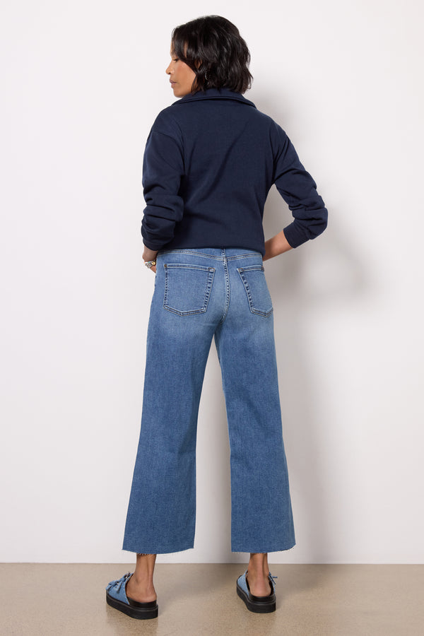 Everve Cropped Alexa W Cut Hem Clara