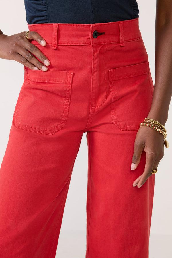 Everve Cropped Sailor Pant Lipstick
