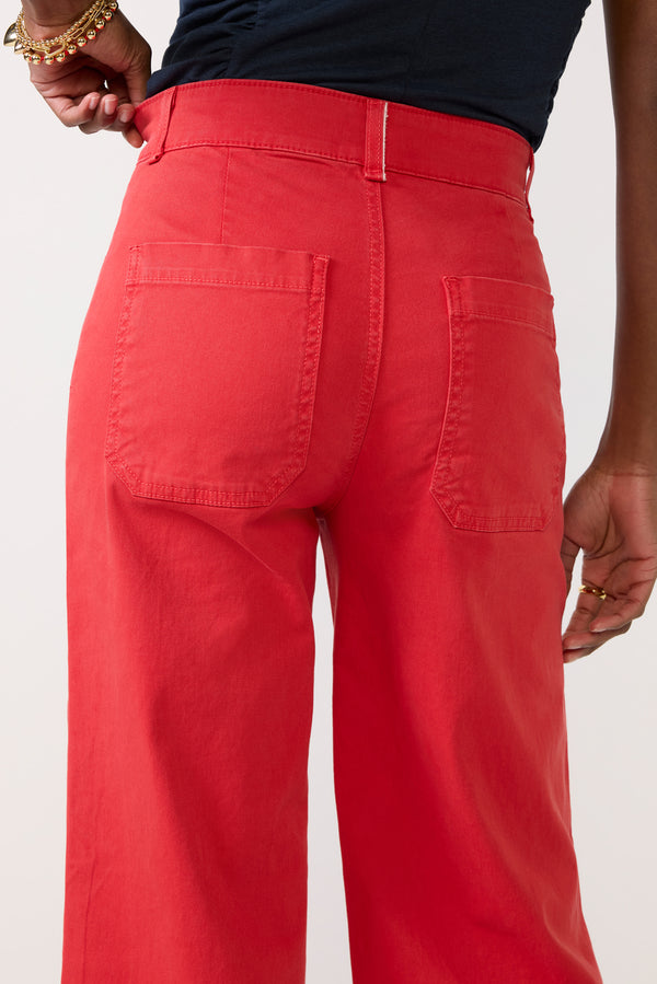 Everve Cropped Sailor Pant Lipstick